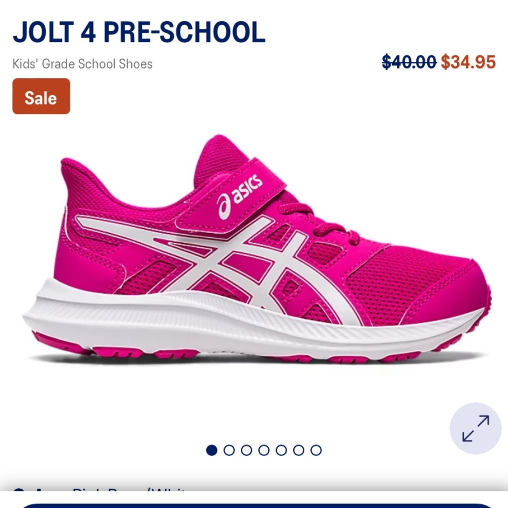 Worn less than 5x- hot pink ASICS size 11